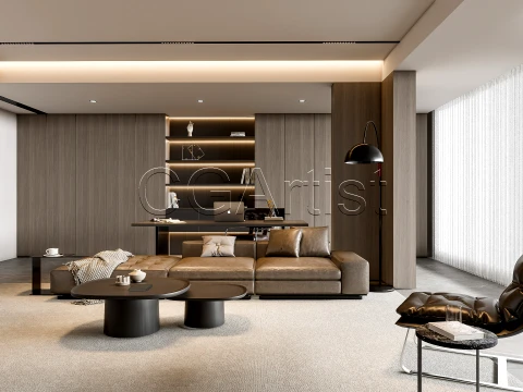 Living room 5 3D Model