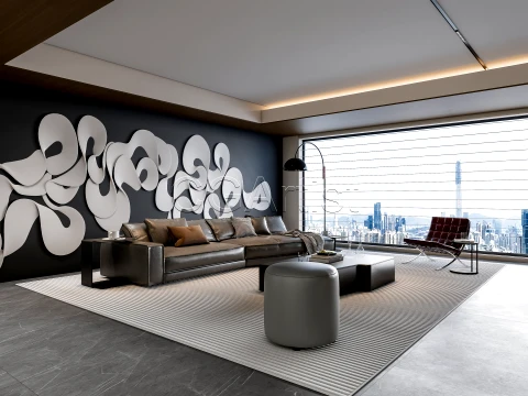 Living room 6 3D Model