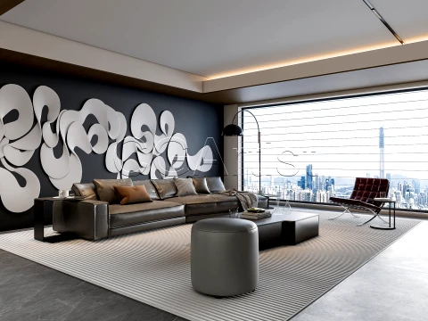 Living room 6 3D Model