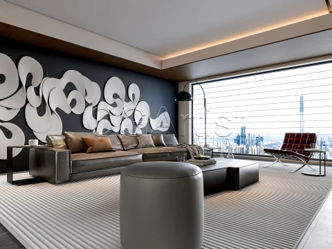 Living room 6 3D Model