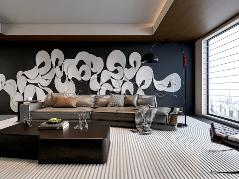 Living room 6 3D Model