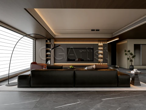 Living room 7 3D Model