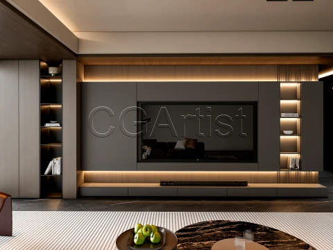 Living room 7 3D Model
