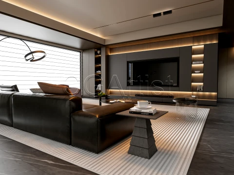 Living room 7 3D Model