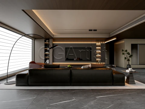 Living room 7 3D Model