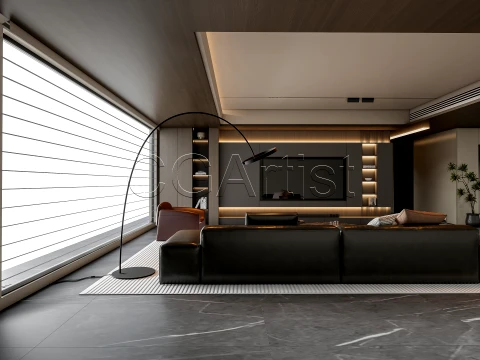 Living room 7 3D Model