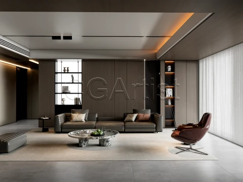 Living room 8 3D Model