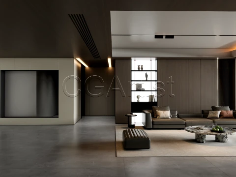 Living room 8 3D Model