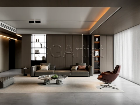 Living room 8 3D Model