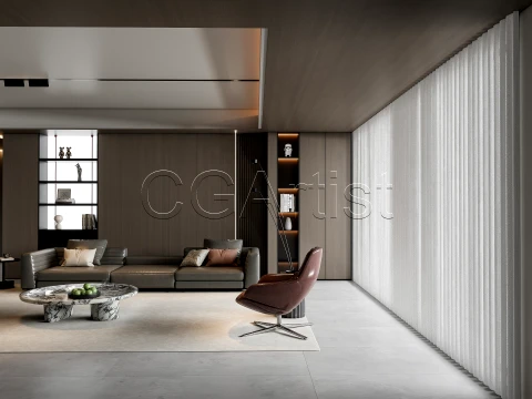 Living room 8 3D Model