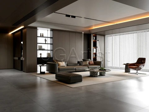 Living room 8 3D Model