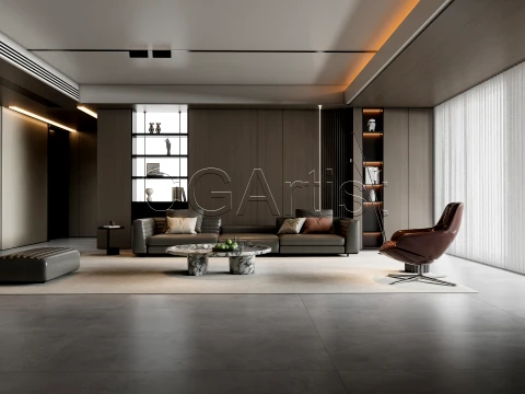 Living room 8 3D Model