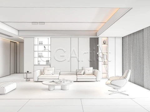 Living room 8 3D Model