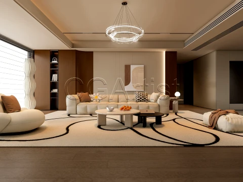 Living room 10 3D Model