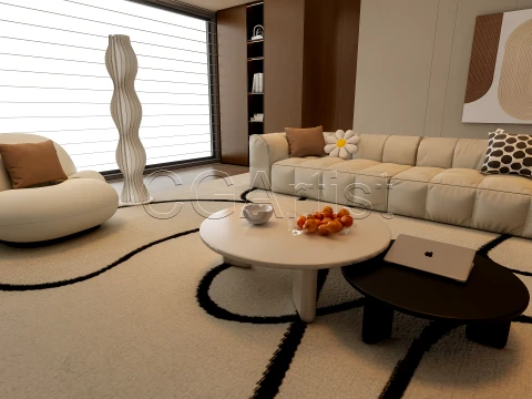 Living room 10 3D Model