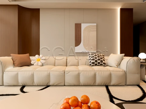 Living room 10 3D Model