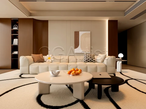 Living room 10 3D Model