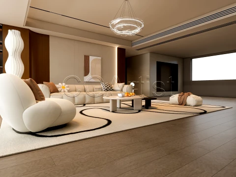Living room 10 3D Model