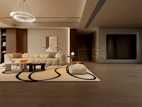 Living room 10 3D Model