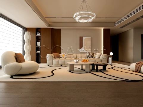 Living room 10 3D Model