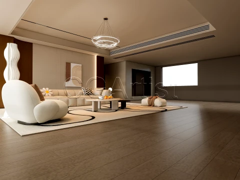 Living room 10 3D Model