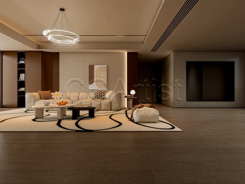 Living room 10 3D Model