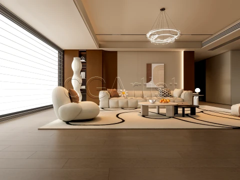 Living room 10 3D Model