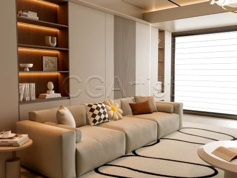 Living room 11 3D Model