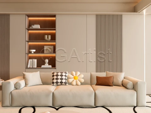 Living room 11 3D Model