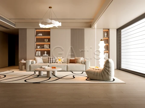 Living room 11 3D Model