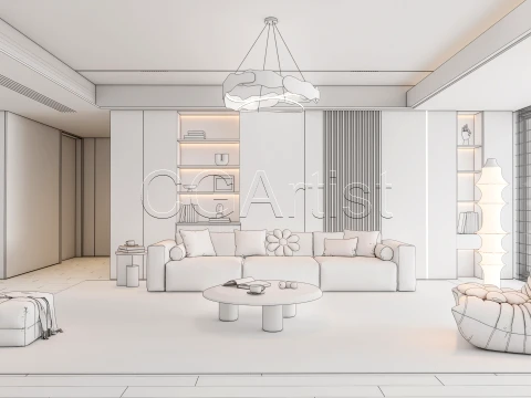 Living room 11 3D Model