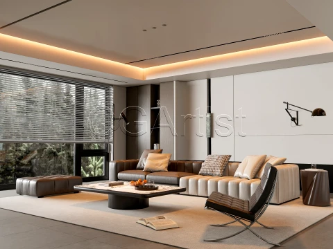 Living room 16 3D Model