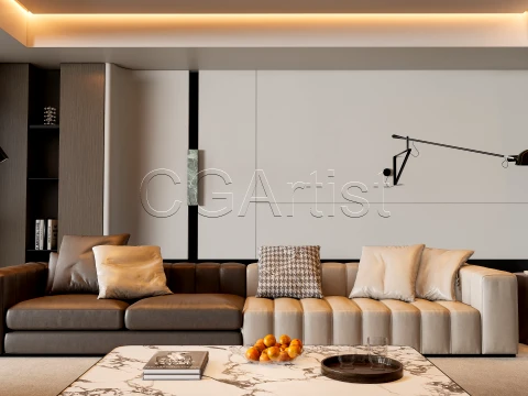 Living room 16 3D Model