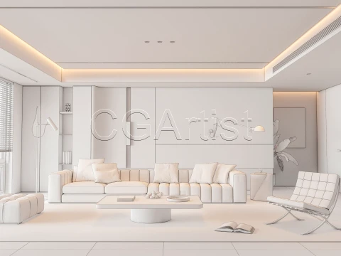 Living room 16 3D Model
