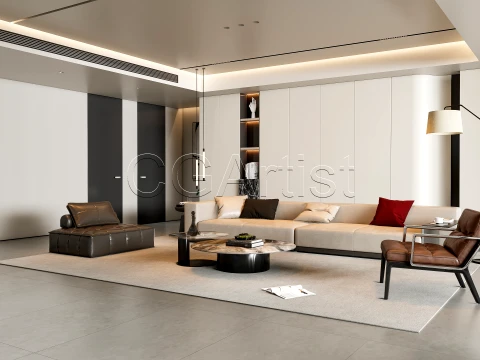 Living room 17 3D Model