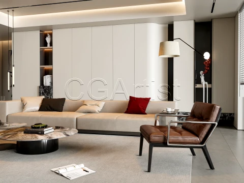 Living room 17 3D Model