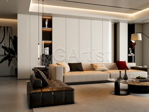 Living room 17 3D Model