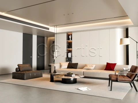 Living room 17 3D Model