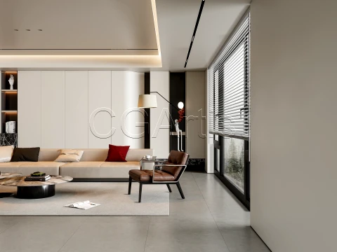 Living room 17 3D Model