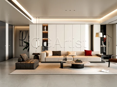 Living room 17 3D Model