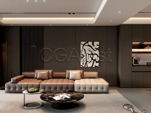 Living room 18 3D Model