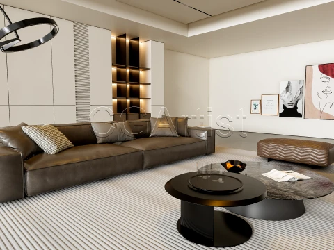 Living room 19 3D Model