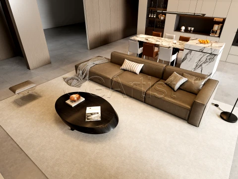 Living room 20 3D Model