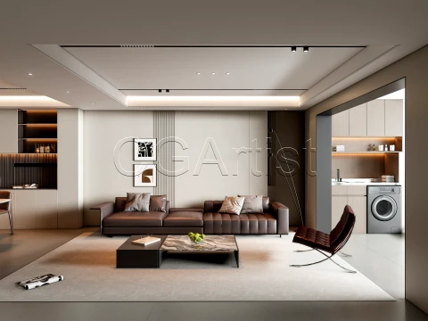 Living room 21 3D Model