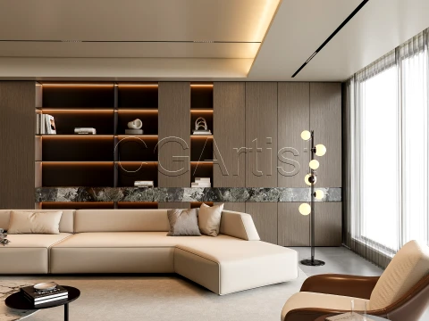 Living room 23 3D Model
