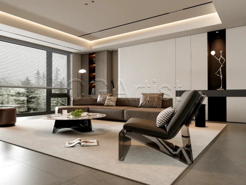 Living room 24 3D Model