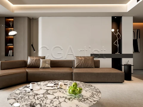 Living room 24 3D Model