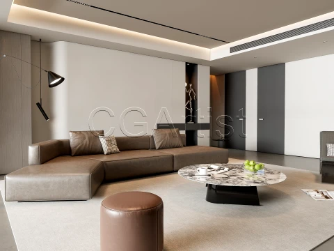 Living room 24 3D Model