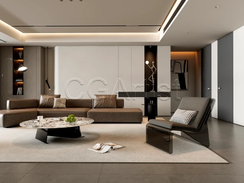 Living room 24 3D Model