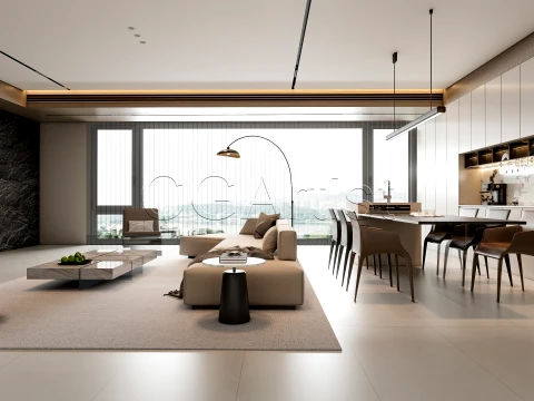 Living room 25 3D Model